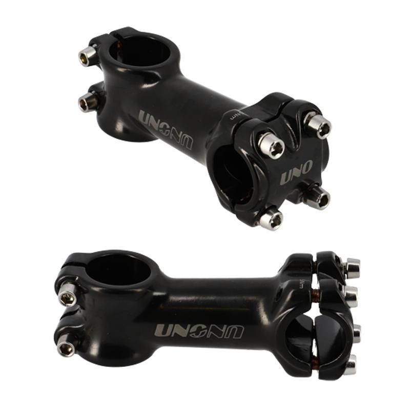 POTENCE VTT AHEAD SET 1''1/8 L90 UNO ALU NOIR + 7° (CINTRE 25.4)