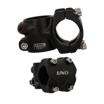 POTENCE ROUTE/VTT AHEAD SET 1''1/8 L35 UNO ALU NOIR MAT ANGLE 0° (CINTRE 31.8)