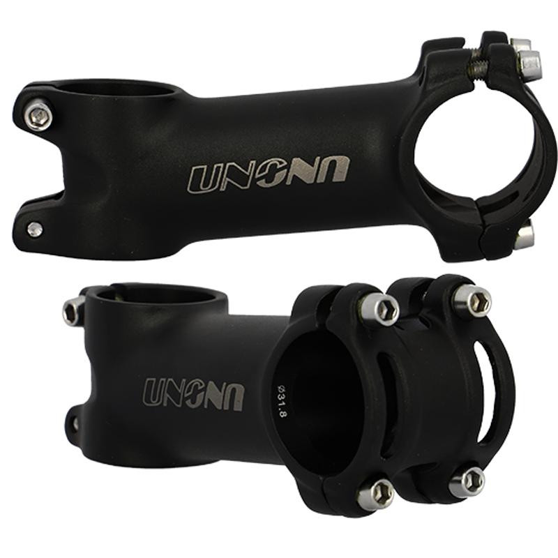 POTENCE ROUTE AHEAD SET 1''1/8 L90 UNO ALU 6061 NOIR MAT - 7° +/- 135G (CINTRE 31.8)