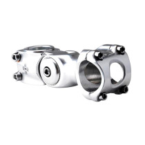 POTENCE REGLABLE AHEAD SET 1"+1"1/8 L110 UNO ALU ARGENT 0 A 60° (CINTRE 31.8)