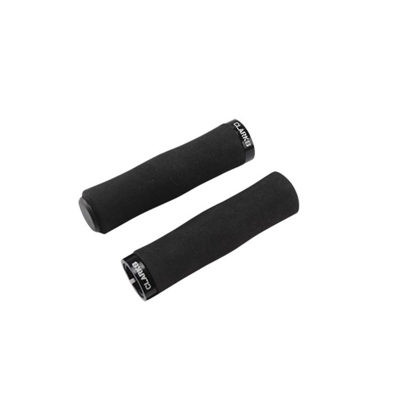 POIGNEE VELO MOUSSE LOCK ON CLARKS NOIR 130MM (PR)