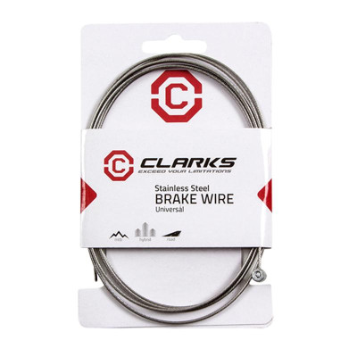 CABLE FREIN VTT INOX CLARKS 2M (VENDU A L'UNITE)