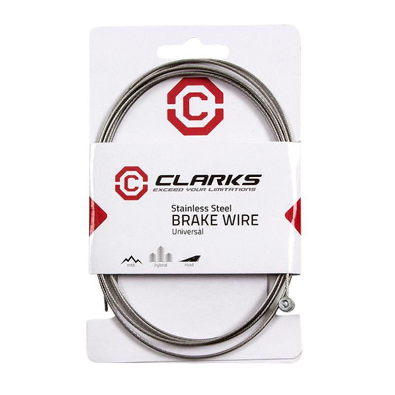 CABLE FREIN VTT INOX CLARKS 2M (VENDU A L'UNITE)