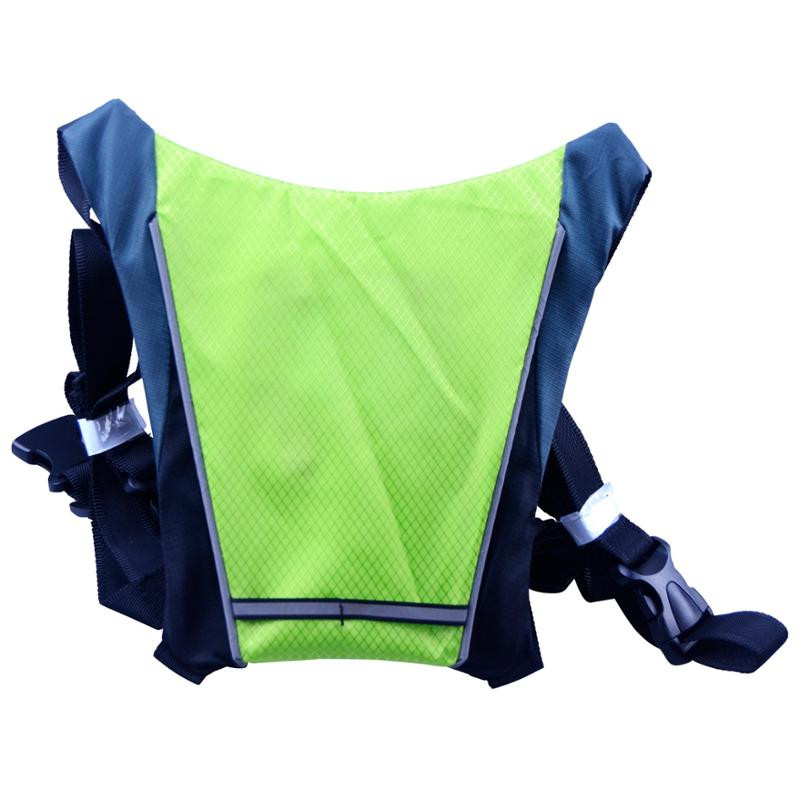 GILET REFLECHISSANT OPTIMIZ AVEC SIGNALISATION INTEGREE INDICATEUR DIRECTION TEL. AU CINT