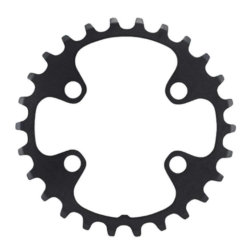 PLATEAU VTT DOUBLE DIAM 64 INTER 26DTS NOIR 4 BRANCHES SHIMANO ORIG.MT500 10V (36/26)
