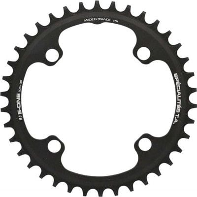 PLATEAU VTT MONO DIAM 104 EXTER 42DTS NOIR 4 BRANCHES TA E ONE NARROW WIDE
