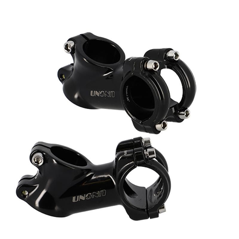POTENCE VTT AHEAD SET 1''1/8 L70 UNO ALU 6061 NOIR 35° (CINTRE 31.8)