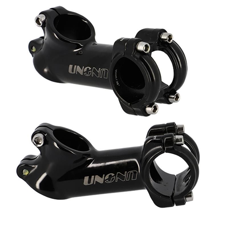 POTENCE VTT AHEAD SET 1''1/8 L90 UNO ALU 6061 NOIR 35° (CINTRE 31.8)