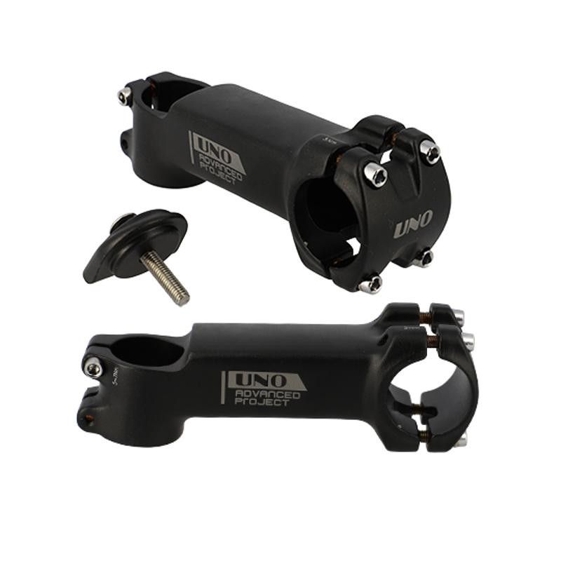 POTENCE VTT AHEAD SET 1''1/8 L110 UNO ALU 6061 NOIR + 7° (CINTRE 31.8)