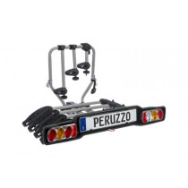 PORTE VELO SUR ATTELAGE PLATEFORME PERUZZO SIENA INCLINABLE ACIER 4 VELOS