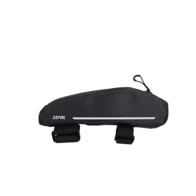 SACOCHE VELO CADRE TUBE HORIZONTAL ZEFAL Z AERO NOIR ETANCHE (220X65X45MM)