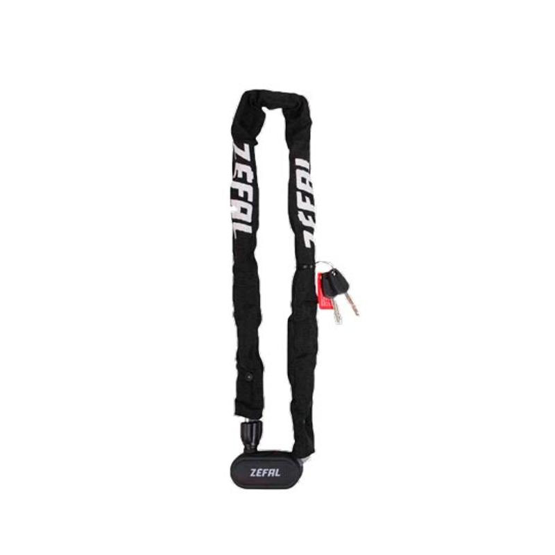 ANTIVOL VELO CHAINE A CLE D8 X 0.90M ZEFAL K TRAZ M 10 NOIR