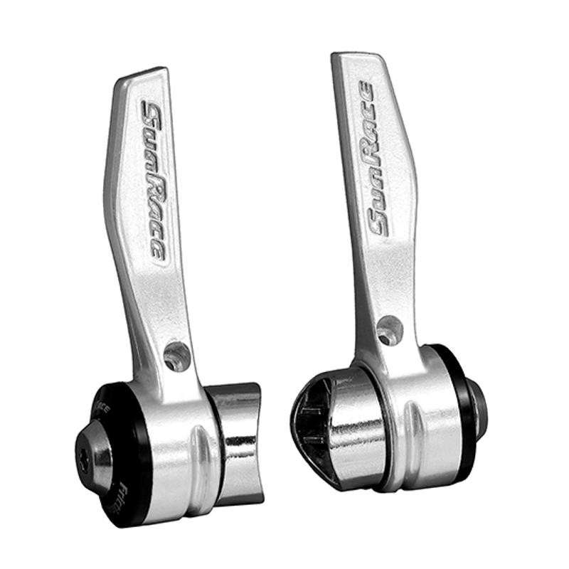 MANETTE ROUTE A BRASER INDEXE SUR CADRE SUNRACE SLR30 2/3X7V.  (PAIRE)