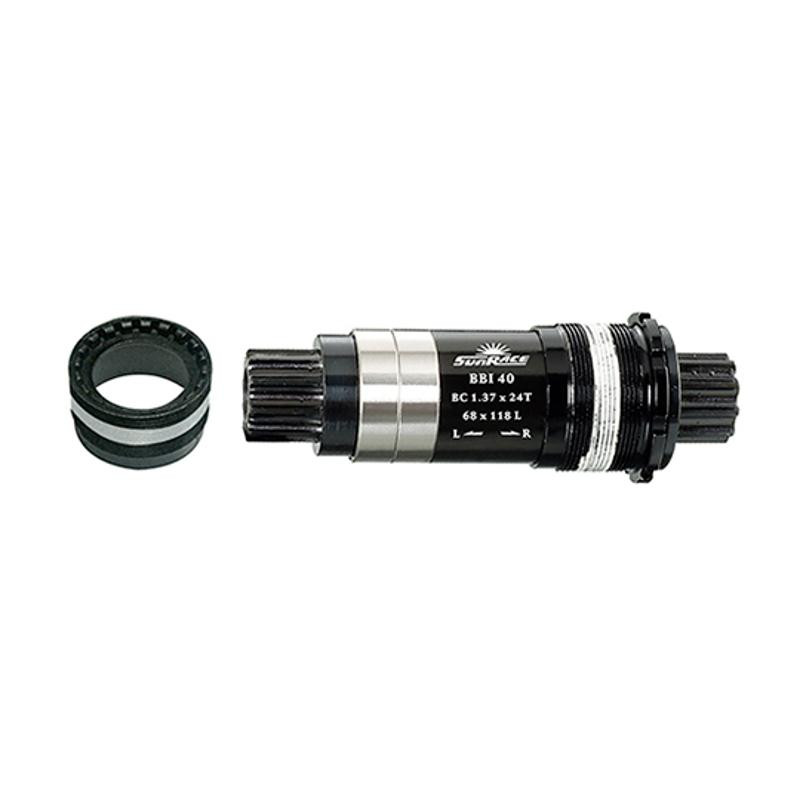 Boîtier Pédalier Newton ISIS - 118mm, Filetage Anglais - Pour Vélos
