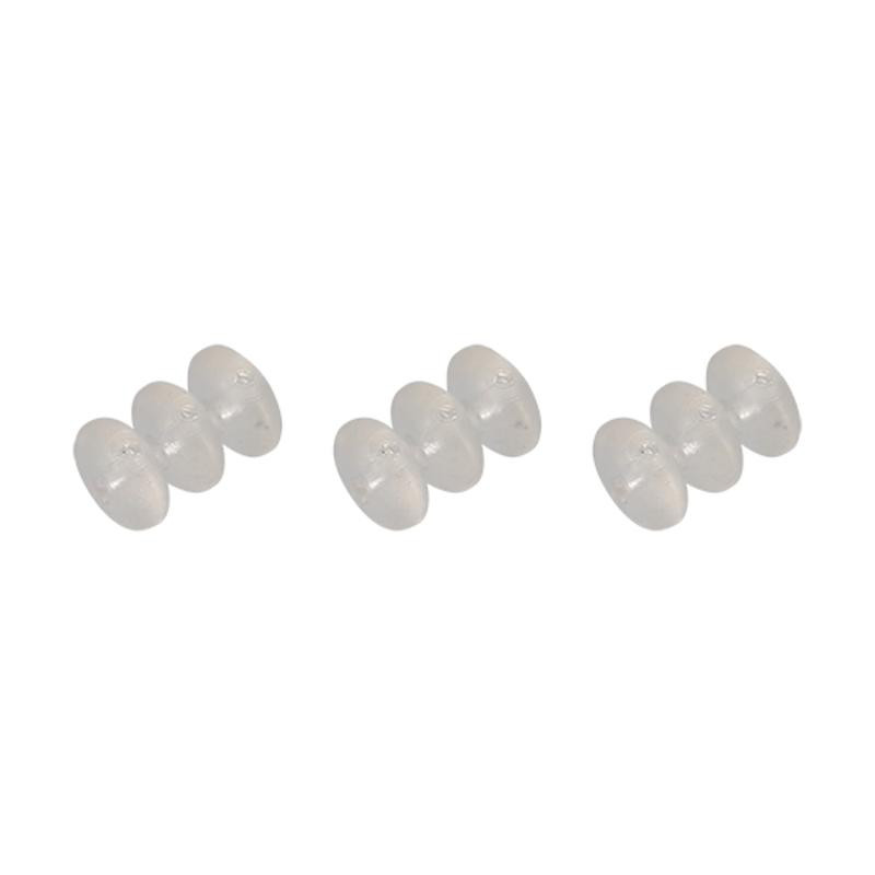 PROTECTION CADRE VELO O RINGS CLARKS CABLE DERAILLEUR DIAMETRE 1.2MM TRANSPARENT (X3)