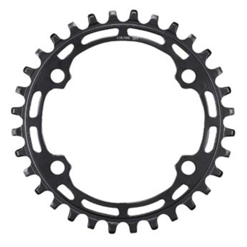 PLATEAU VTT MONO DIAM  96 EXTER 32DTS NOIR 4 BRANCHES SHIMANO DEORE M5100 ACIER 10/11V