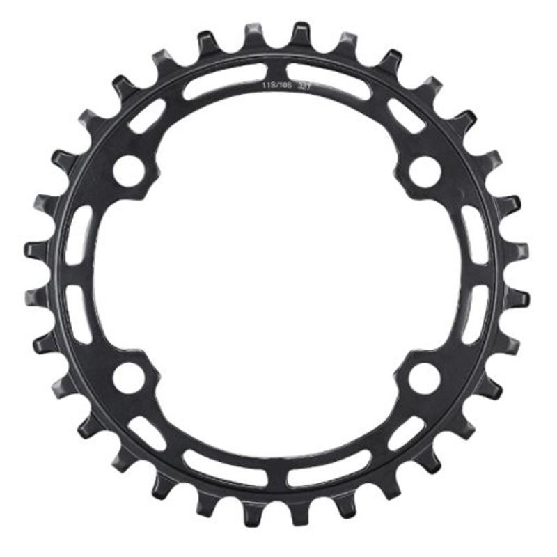 Plateau VTT Shimano Mono Ø 96mm Extérieur 30 Dents Noir Deore M5100 Acier 10/11V