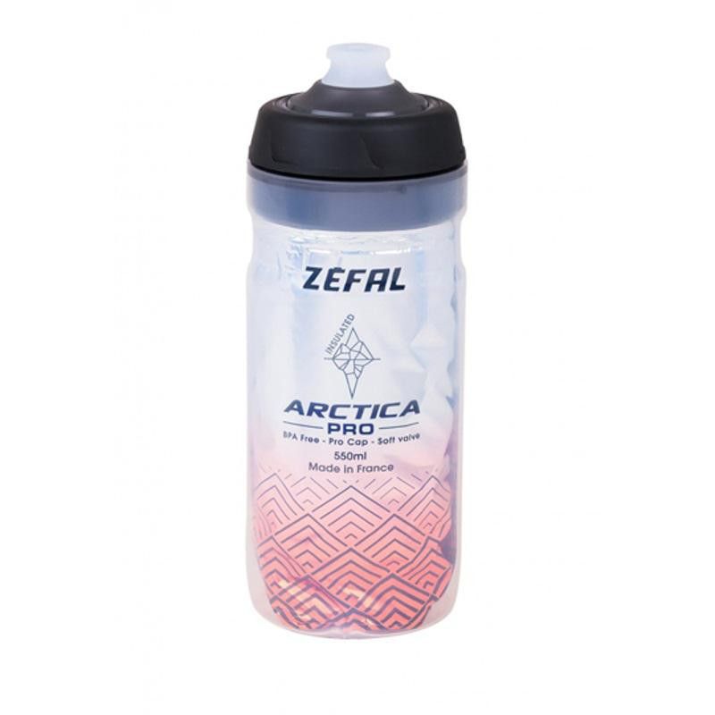 BIDON ZEFAL ISOTHERM ARCTICA 55 PRO ARGENT/ROUGE 550ML (ISOTHERME 2H30)