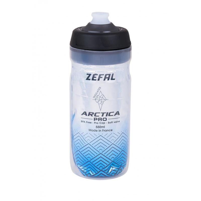 BIDON ZEFAL ISOTHERM ARCTICA 55 PRO ARGENT/BLEU 550ML (ISOTHERME 2H30)