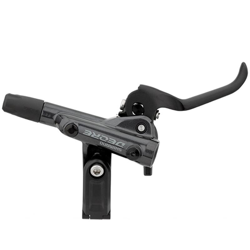 LEVIER FREIN VELO VTT HYDRAULIQUE 2 DOIGTS SHIMANO DEORE M6100 NOIR DROIT