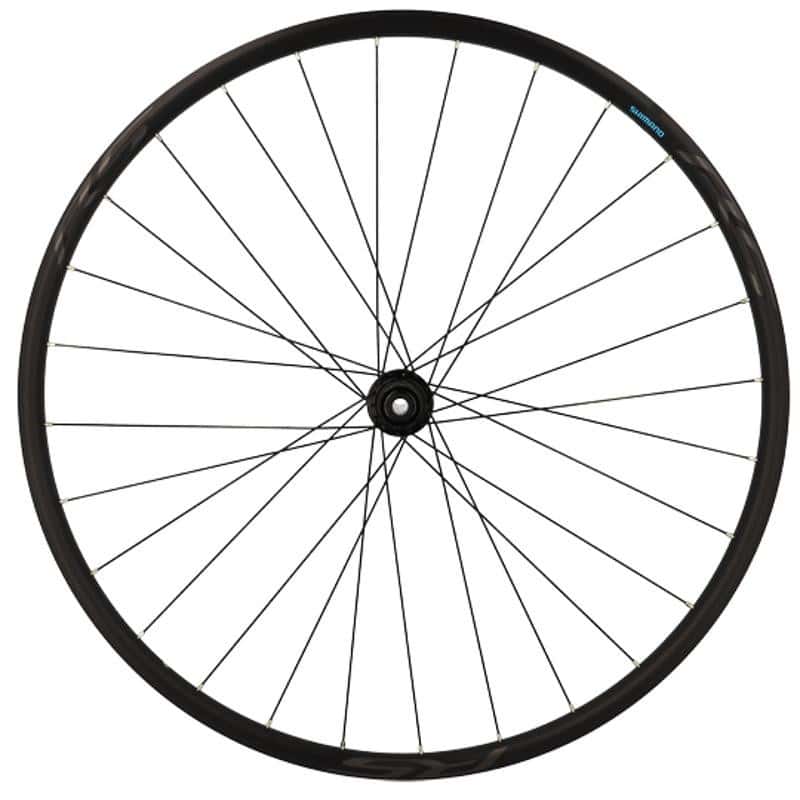 ROUE ROUTE 700 AR JANTE NOIR SHIMANO RS171 DISQUE CENTERLOCK 10/11V AXE TRAVERS.E THRU