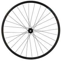 ROUE ROUTE 700 AR JANTE NOIR SHIMANO RS171 DISQUE CENTERLOCK 10/11V AXE TRAVERS.E THRU