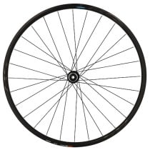 ROUE ROUTE 700 AV JANTE NOIR SHIMANO RS171 DISQUE CENTERLOCK AXE TRAVERS.E THRU
