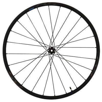 ROUE ROUTE 700 AV JANTE NOIR SHIMANO RS370 DISQUE CENTERLOCK AXE TRAVERS.E THRU TUBELESS