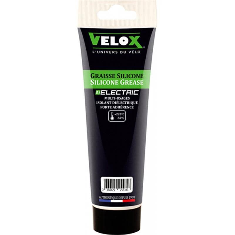 GRAISSE SILICONE VELOX SPECIALE E BIKE/VAE ISOLANT DIELECTRIQUE (TUBE 100ML)