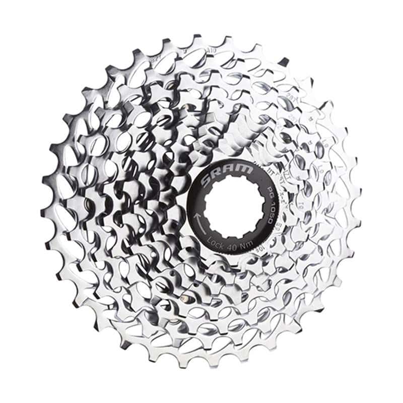 CASSETTE 10V. ROUTE SRAM PG-1050 - 12-32DTS (COMPATIBLE SHIMANO)