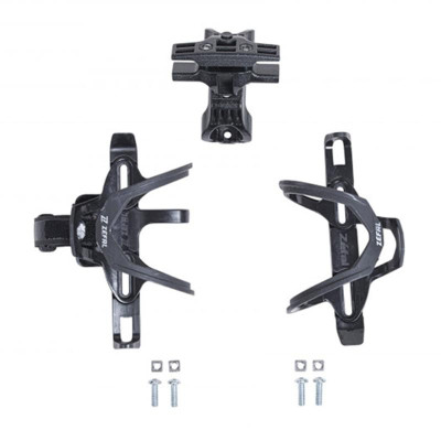 PORTE BIDON ZEFAL TRI BOTTLE CAGE NOIR COMPOSITE RENFORCE FIBRES DE VERRE