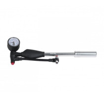 POMPE AMORTISSEUR ET FOURCHE ZEFAL Z SHOCK NOIR/ARGENT MANO 25BARS (COMP. TOUT AMORTISSEUR