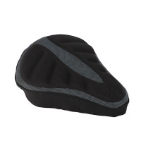 COUVRE SELLE GEL OPTIMIZ  NOIR/BLEU LARGE 280X250MM