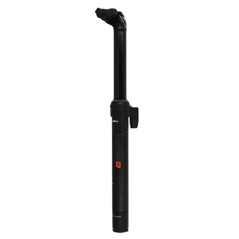 TIGE DE SELLE D31.6 TELESCOPIQUE REGL. ALU L410  ERGOTEC UP AND DOWN RC NOIR MAN. GUIDON