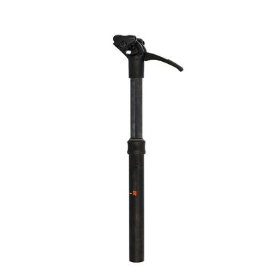 TIGE DE SELLE D27.2 TELESCOPIQUE REGL. ALU L390  ERGOTEC UP AND DOWN NOIR