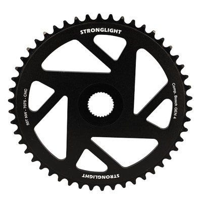 PLATEAU E BIKE/VAE MONO DIRECT MOUNT  50DTS ALU 7075 NOIR STRONG COMP. BOSCH GEN4 NW