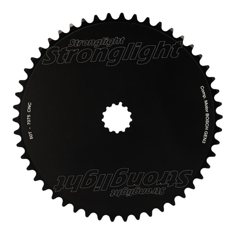 PLATEAU E BIKE/VAE MONO DIRECT MOUNT 50DTS ALU 7075 NOIR STRONG COMP. BOSCH GEN3 BNI