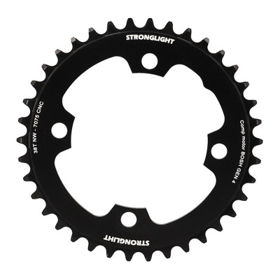 PLATEAU E BIKE/VAE MONO DIAM 104 EXTER 38DTS ALU 7075 NOIR 4 BRAN. STRONG COMP. BOSCH GEN4