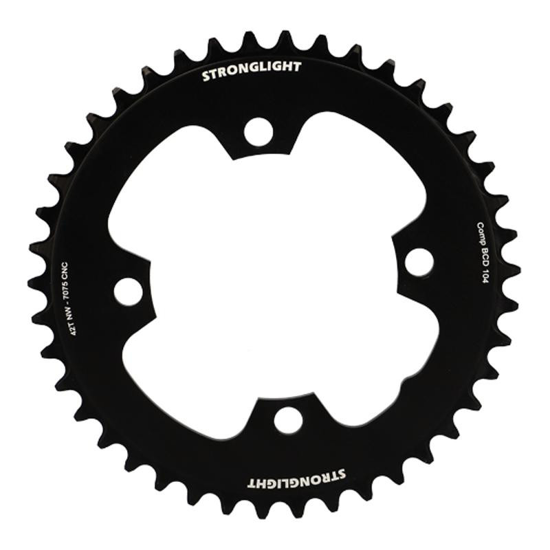 PLATEAU E BIKE/VAE MONO DIAM 104 EXTER 42DTS ALU 7075 NOIR 4 BRAN. STRONG COMP. BOSCH GEN4