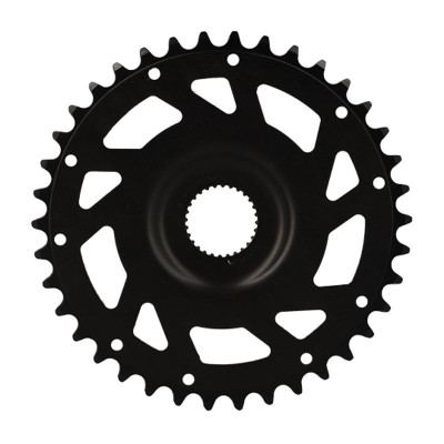 PLATEAU E BIKE/VAE MONO DIRECT MOUNT 38DTS ALU 5083 NOIR STRONG COMP. YAMAHA