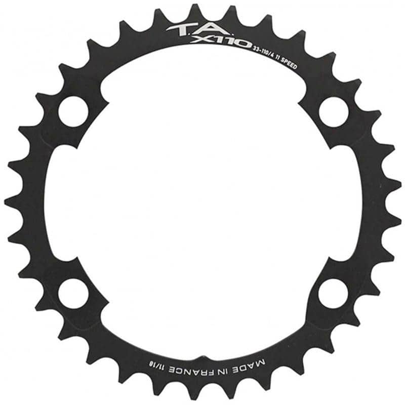PLATEAU GRAVEL MONO DIAM 110 44DTS NOIR ONE X110 GRX600/810 (COMP.SHIM. 4 BRAN.) TA 10/11/