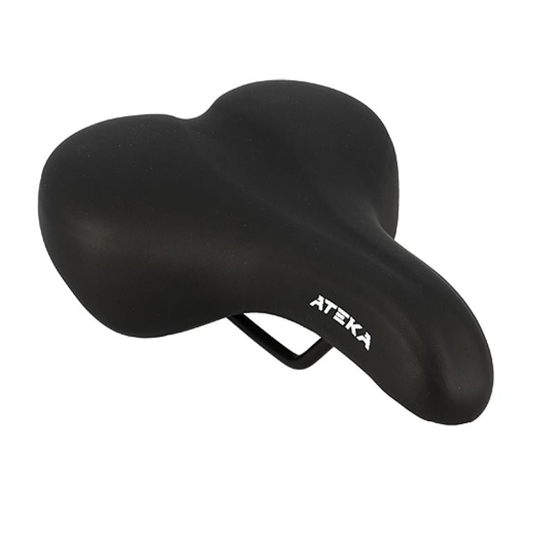 SELLE LOISIR MONTE GRAPPA 6100 ATEKA MIXTE NOIR AVEC POIGNEE