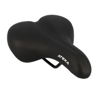 SELLE LOISIR MONTE GRAPPA 6100 ATEKA MIXTE NOIR AVEC POIGNEE