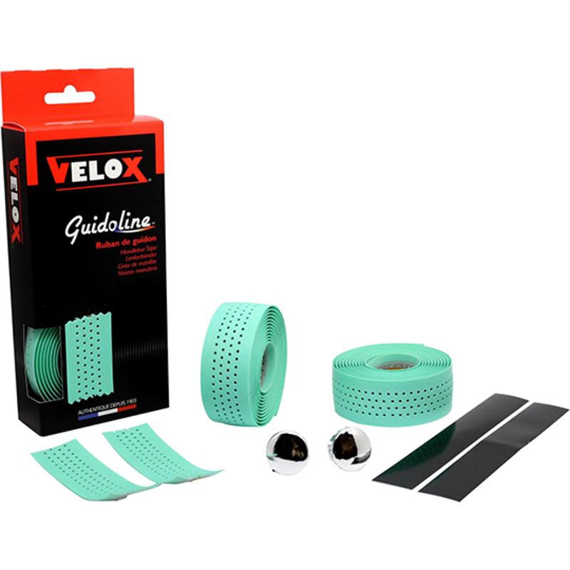 GUIDOLINE VELOX SOFT GRIP PERFORE VERT BIANCHI - EPAISSEUR 2.5MM