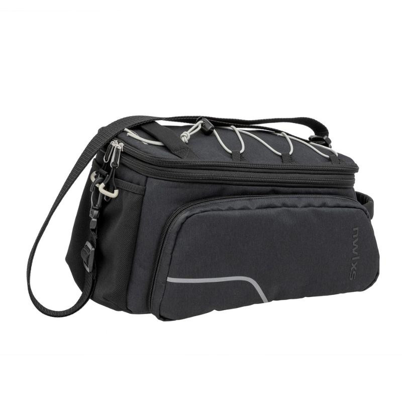 SACOCHE VELO PORTE BAGAGE NEWLOOXS SPORTS TRUNKBAG NOIR RACKTIME S - 14 LITRES - 340X180X2