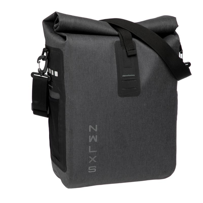 SACOCHE VELO PORTE BAGAGE NEWLOOXS VARO SINGLE GRIS - 20 LITRES - 280x430x170MM