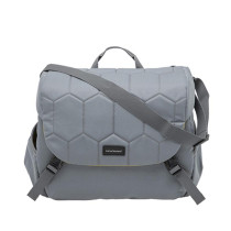 SACOCHE VELO PORTE BAGAGE A PONT NEWLOOXS MONDI JOY QUILTED GRIS UNI -38 LITRES- 370X320X1