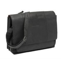 SACOCHE VELO PORTE BAGAGE NEWLOOXS LEATHER FELLINI NOIR - 18 LITRES - 400X320X150MM