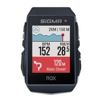 COMPTEUR VELO SANS FIL/GPS SIGMA ROX 11.1  EVO 150 FCTS BLANC HR SET (CARDIO)