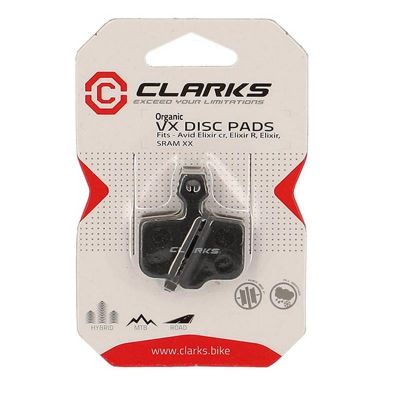 Plaquettes de Frein Clarks VTT 04 Organique Avid Elixir / SRAM XX-X0 DB